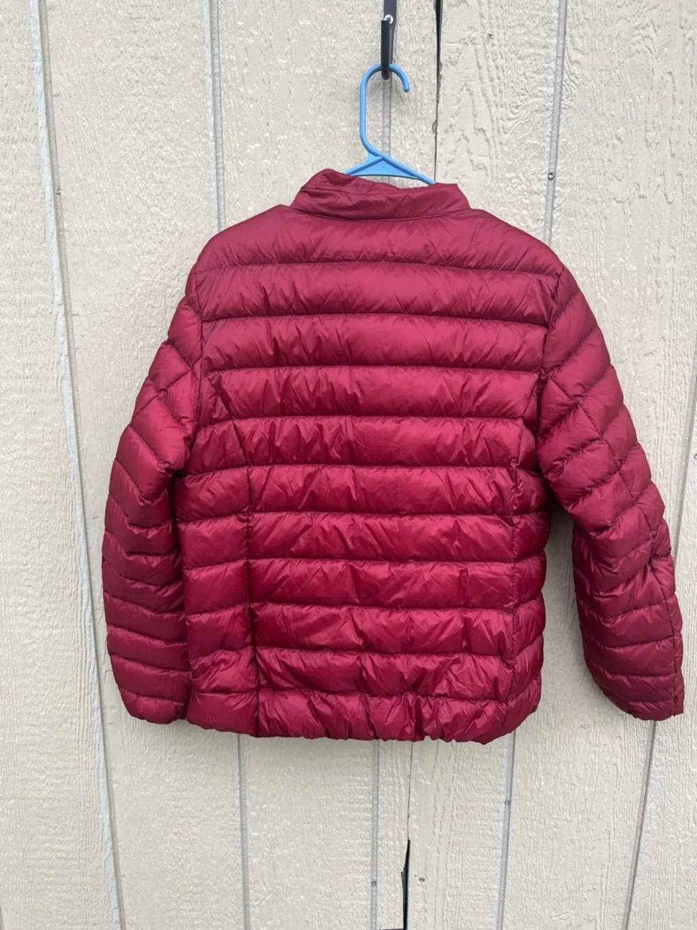 Wantdo‎ Womens Large Packable Down Jacket Short Lightweight Red Jacket
